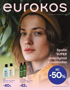 Reklaminis laikraštis Eurokos, galioja nuo 2025-09-30 iki 2025-10-29.