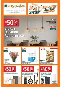 Reklaminis laikraštis Ermitažas, galioja nuo 2025-10-01 iki 2025-11-02.