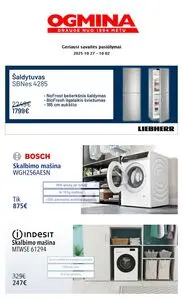 Reklaminis laikraštis Ogmina, galioja nuo 2025-10-27 iki 2025-11-02.