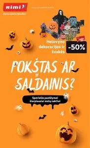 Reklaminis laikraštis Rimi, galioja nuo 2025-10-21 iki 2025-11-03.