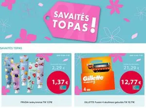 Reklaminis laikraštis Drogas, galioja nuo 2025-10-30 iki 2025-11-05.