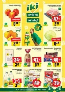 Reklaminis laikraštis Iki, galioja nuo 2025-11-03 iki 2025-11-09.