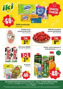 Reklaminis laikraštis Iki, galioja nuo 2025-11-03 iki 2025-11-09.