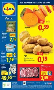 Reklaminis laikraštis Lidl, galioja nuo 2025-11-06 iki 2025-11-09.