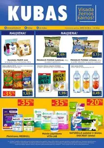 Reklaminis laikraštis Kubas, galioja nuo 2025-10-28 iki 2025-11-10.