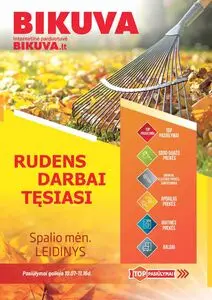 Reklaminis laikraštis Bikuva, galioja nuo 2025-10-07 iki 2025-11-16.