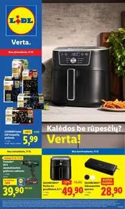 Reklaminis laikraštis Lidl, galioja nuo 2025-11-10 iki 2025-11-16.