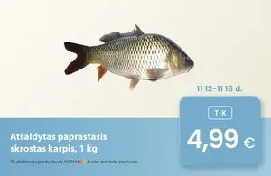 Reklaminis laikraštis Norfa, galioja nuo 2025-11-12 iki 2025-11-16.