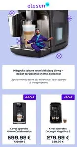 Reklaminis laikraštis Elesen (buv. Avitela ir Elektromarkt), galioja nuo 2025-11-17 iki 2025-11-23.