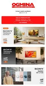 Reklaminis laikraštis Ogmina, galioja nuo 2025-11-17 iki 2025-11-23.