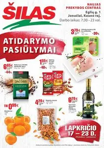Reklaminis laikraštis Šilas, galioja nuo 2025-11-17 iki 2025-11-23.