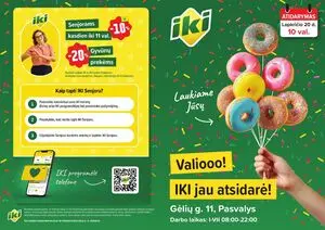 Reklaminis laikraštis Iki, galioja nuo 2025-11-20 iki 2025-11-23.