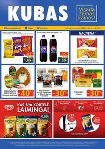 Reklaminis laikraštis Kubas, galioja nuo 2025-11-11 iki 2025-11-24.