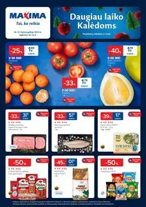 Reklaminis laikraštis Maxima, galioja nuo 2025-11-18 iki 2025-11-24.