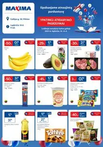 Reklaminis laikraštis Maxima, galioja nuo 2025-11-18 iki 2025-11-24.