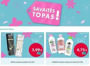 Reklaminis laikraštis Drogas, galioja nuo 2025-11-20 iki 2025-11-26.