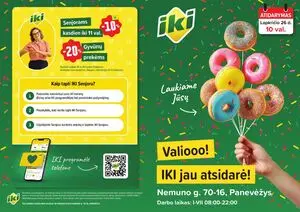Reklaminis laikraštis Iki, galioja nuo 2025-11-26 iki 2025-11-30.
