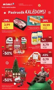 Reklaminis laikraštis Rimi, galioja nuo 2025-11-25 iki 2025-12-01.