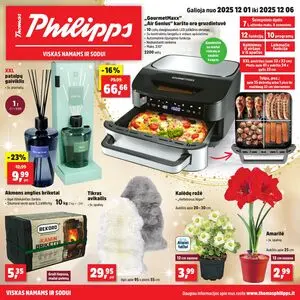 Reklaminis laikraštis Thomas Philipps, galioja nuo 2025-12-01 iki 2025-12-06.