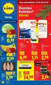 Reklaminis laikraštis Lidl, galioja nuo 2025-12-01 iki 2025-12-07.