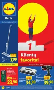 Reklaminis laikraštis Lidl, galioja nuo 2025-12-01 iki 2025-12-07.
