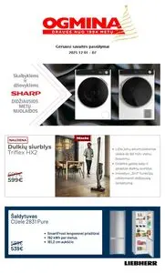 Reklaminis laikraštis Ogmina, galioja nuo 2025-12-01 iki 2025-12-07.