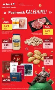 Reklaminis laikraštis Rimi, galioja nuo 2025-12-02 iki 2025-12-08.