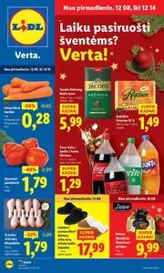 Reklaminis laikraštis Lidl, galioja nuo 2025-12-08 iki 2025-12-14.