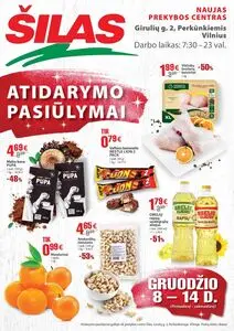 Reklaminis laikraštis Šilas, galioja nuo 2025-12-08 iki 2025-12-14.
