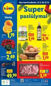 Reklaminis laikraštis Lidl, galioja nuo 2025-12-11 iki 2025-12-14.