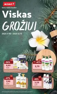 Reklaminis laikraštis Rimi, galioja nuo 2025-11-18 iki 2025-12-15.