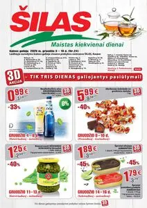 Reklaminis laikraštis Šilas, galioja nuo 2025-12-03 iki 2025-12-16.