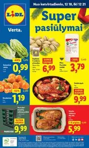 Reklaminis laikraštis Lidl, galioja nuo 2025-12-18 iki 2025-12-21.