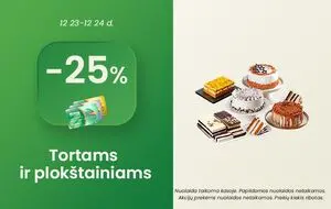 Reklaminis laikraštis Norfa, galioja nuo 2025-12-23 iki 2025-12-24.