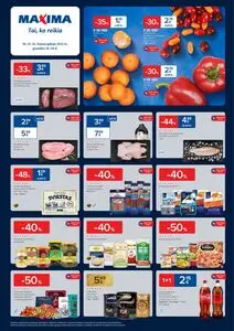 Reklaminis laikraštis Maxima, galioja nuo 2025-12-16 iki 2025-12-28.