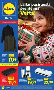 Reklaminis laikraštis Lidl, galioja nuo 2025-12-22 iki 2025-12-28.