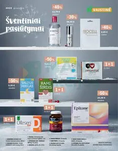 Reklaminis laikraštis Norfos vaistinė, galioja nuo 2025-12-01 iki 2025-12-31.