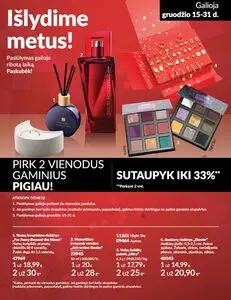 Reklaminis laikraštis Avon, galioja nuo 2025-12-15 iki 2025-12-31.