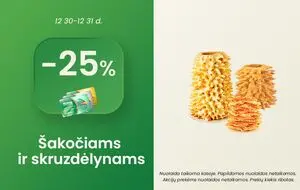 Reklaminis laikraštis Norfa, galioja nuo 2025-12-30 iki 2025-12-31.