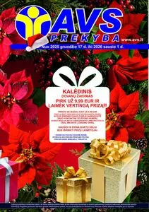 Reklaminis laikraštis Grūstė, galioja nuo 2025-12-17 iki 2026-01-01.