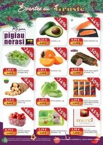 Reklaminis laikraštis Grūstė, galioja nuo 2025-12-21 iki 2026-01-01.