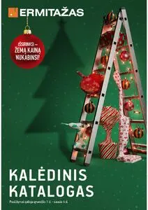Reklaminis laikraštis Ermitažas, galioja nuo 2025-12-01 iki 2026-01-04.