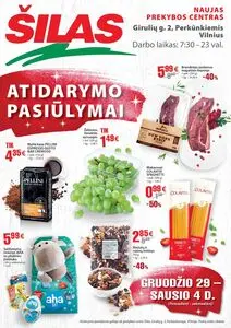 Reklaminis laikraštis Šilas, galioja nuo 2025-12-29 iki 2026-01-04.