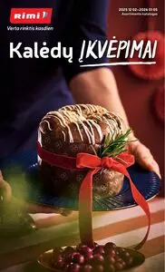Reklaminis laikraštis Rimi, galioja nuo 2025-12-02 iki 2026-01-05.
