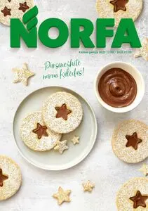 Reklaminis laikraštis Norfa, galioja nuo 2025-12-09 iki 2026-01-05.