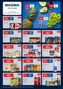 Reklaminis laikraštis Maxima, galioja nuo 2025-12-29 iki 2026-01-05.