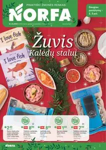 Reklaminis laikraštis Norfa, galioja nuo 2025-12-11 iki 2026-01-07.
