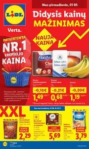 Reklaminis laikraštis Lidl, galioja nuo 2026-01-05 iki 2026-01-11.