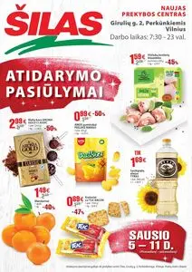 Reklaminis laikraštis Šilas, galioja nuo 2026-01-05 iki 2026-01-11.