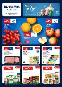 Reklaminis laikraštis Maxima, galioja nuo 2026-01-06 iki 2026-01-12.